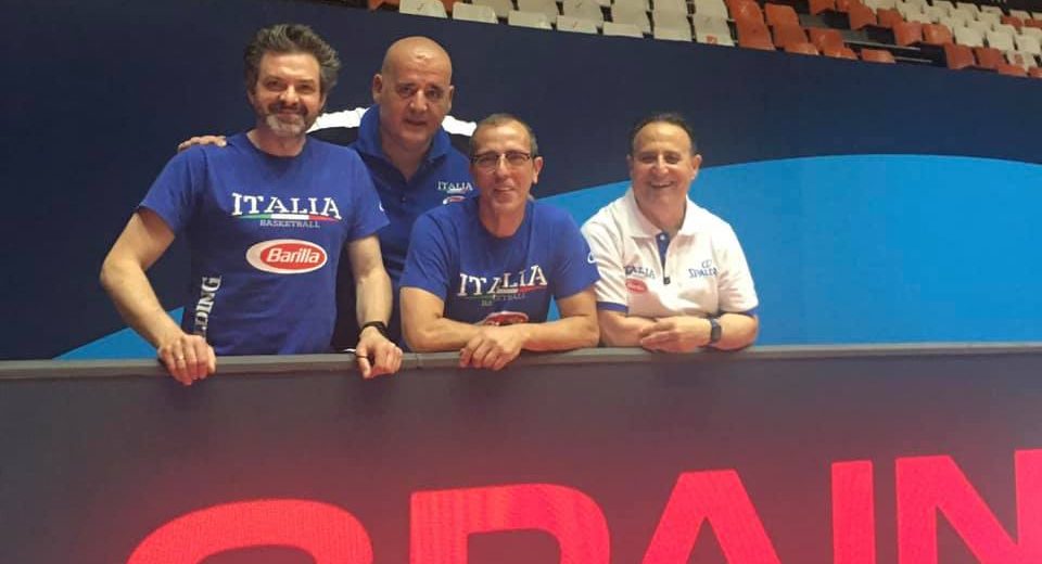 Italbasket medical staff Piergiuseppe Tettamanti Roberto Fabbrini Dave David